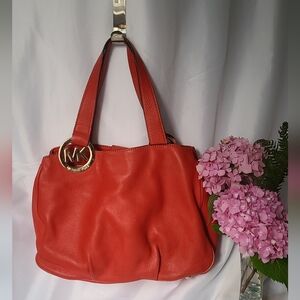 Michael Kors  Burnt Orange Purse 👜